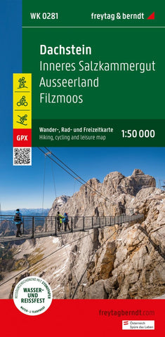 Buy map Dachstein, hiking, bike and leisure map 1:50,000 WK 0281