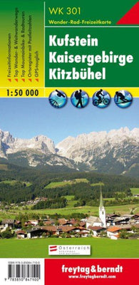 Buy map Kitzbühel, hiking, bike and leisure map 1:50,000 WK 301