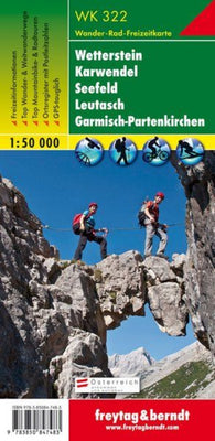 Buy map WK 322, Wetterstein - Karwendel - Seefeld - Leutasch - Garmisch Partenkirchen, hiking map 1:50,000