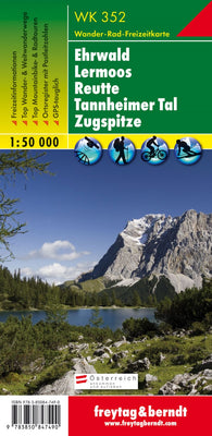 Buy map WK 352 Ehrwald - Lermoos - Reutte - Tannheimer Tal - Zugspitze, hiking map 1:50 000