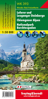 Buy map WK 393 Loferer and Leoganger Steinberge - Chiemgau Alpen - Berchtesgaden National Park, hiking map 1:50,000