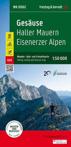 Buy map Gesäuse, hiking, bike and leisure map 1:50,000 WK 0062