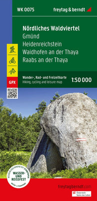 Buy map Northern Waldviertel, hiking, bike and leisure map 1:50,000 WK 0075