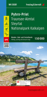 Buy map Pyhrn-Priel, hiking, bike and leisure map 1:50,000 WK 0081