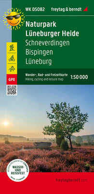 Buy map Lüneburger Heide Nature Park, hiking, cycling and leisure map 1:50,000 WK D5082