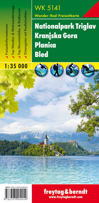 Buy map WK 5141 Nationalpark Triglav - Kranjska Gora - mapica - Bled, Wanderkarte 1:35.000