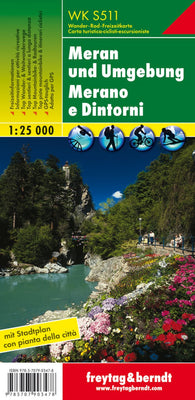 Buy map WK S511 Merano and the surrounding area, hiking map 1:25,000