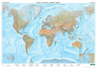 Buy map Welt physisch - Meeresrelief = World physical - marine relief