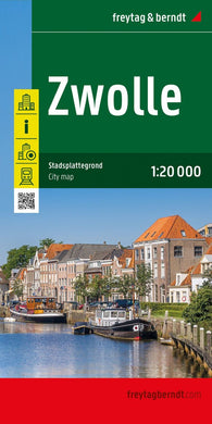 Buy map Zwolle, city map 1:20,000