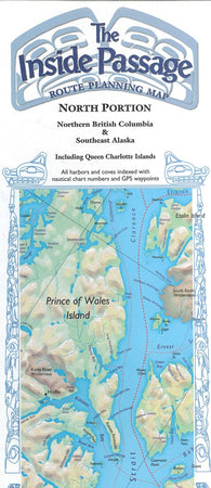 Buy map The inside passage : route planning map : north portion
