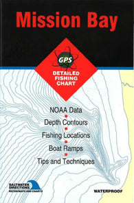 Buy map 4 MISSION BAY FISHING MAP
