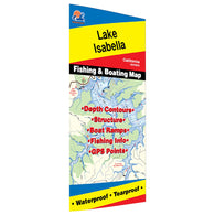 Buy map Lake Isabella Fishing Map