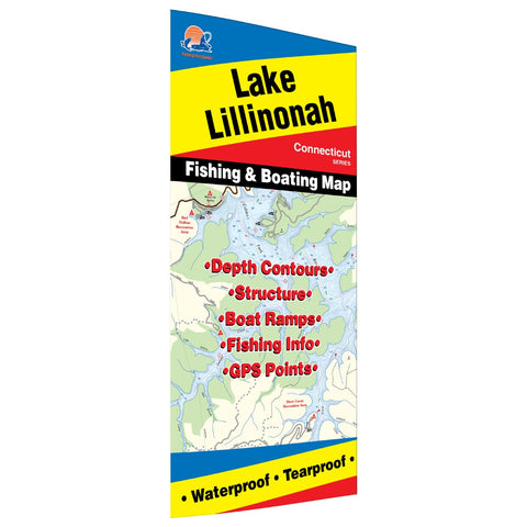 Buy map Lillinonah Lake Fishing Map