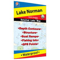 Buy map Norman Lake Fishing Map