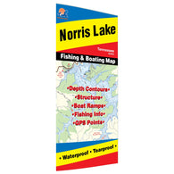 Buy map Norris Lake Fishing Map