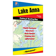 Buy map Lake Anna Fishing Map