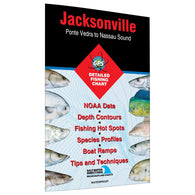 Buy map Jacksonville  Ponte Vedra to Nassau Sound Fishing Map