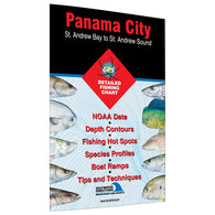 Buy map Panama City  St Andrew Bay to St Andrew Sound Fishing Map