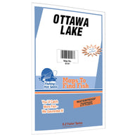 Buy map Ottawa Lake Fishing Map