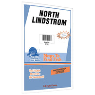 Buy map North Lindstrom Lake-Chisago Chain Fishing Map