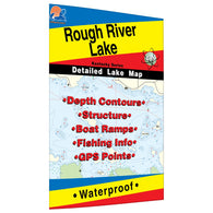 Buy map Rough River Lake (KY) Fishing Map