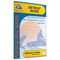 Buy map Detroit River Fishing Map