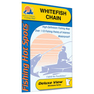 Buy map Whitefish Chain Fishing Map