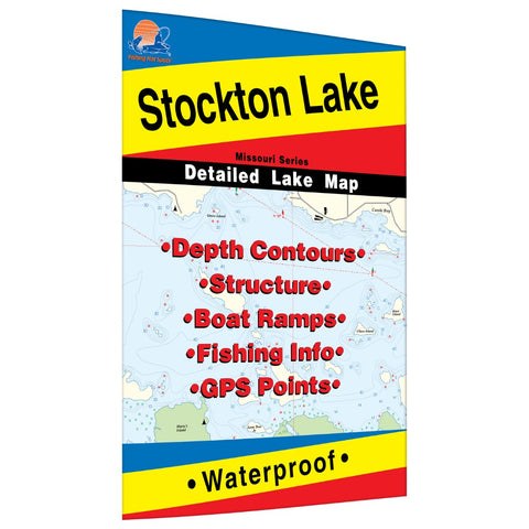 Buy map Stockton Lake Fishing Map