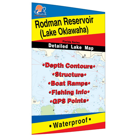 Buy map Rodman Reservoir Fishing Map