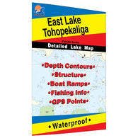 Buy map East Lake Tohopekaliga Fishing Map