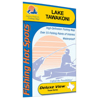 Buy map Tawakoni Fishing Map