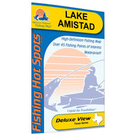 Buy map Amistad Reservoir Fishing Map