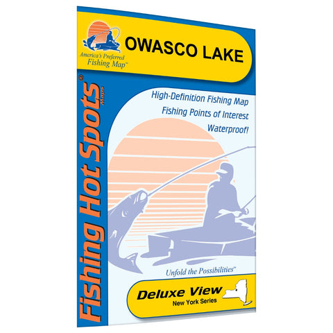 Buy map Owasco Lake Fishing Map