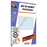 Buy map Bay of Quinte-E (Telegraph Narrows to Upper Gap) Fishing Map