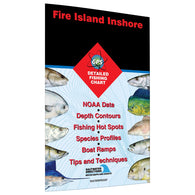 Buy map Fire Island InshoreIslip to Hampton Bays Fishing Map