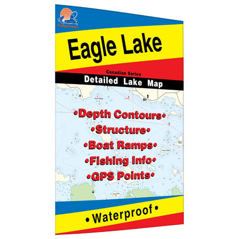 Buy map Eagle Lake (Ontario) Fishing Map