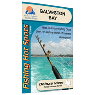 Buy map Galveston Bay Fishing Map