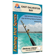 Buy map East Galveston Bay Fishing Map