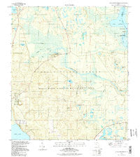 Alexander Springs Florida Historical topographic map, 1:24000 scale, 7.5 X 7.5 Minute, Year 1994