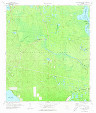 Alexander Springs Florida Historical topographic map, 1:24000 scale, 7.5 X 7.5 Minute, Year 1972