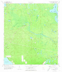 Alexander Springs Florida Historical topographic map, 1:24000 scale, 7.5 X 7.5 Minute, Year 1972