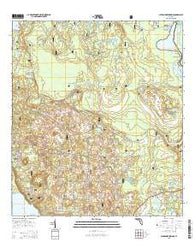 Alexander Springs Florida Current topographic map, 1:24000 scale, 7.5 X 7.5 Minute, Year 2015