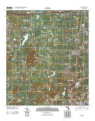 Alford Florida Historical topographic map, 1:24000 scale, 7.5 X 7.5 Minute, Year 2012