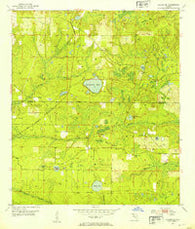 Alford SE Florida Historical topographic map, 1:24000 scale, 7.5 X 7.5 Minute, Year 1952