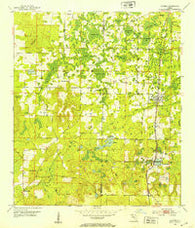 Alford Florida Historical topographic map, 1:24000 scale, 7.5 X 7.5 Minute, Year 1952