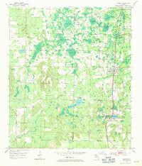 Alford Florida Historical topographic map, 1:24000 scale, 7.5 X 7.5 Minute, Year 1952