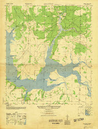 Allanton Florida Historical topographic map, 1:25000 scale, 7.5 X 7.5 Minute, Year 1947