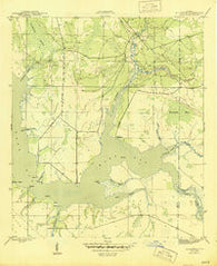 Allanton Florida Historical topographic map, 1:31680 scale, 7.5 X 7.5 Minute, Year 1945