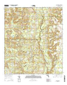 Altha West Florida Current topographic map, 1:24000 scale, 7.5 X 7.5 Minute, Year 2015