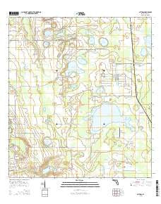 Alturas Florida Current topographic map, 1:24000 scale, 7.5 X 7.5 Minute, Year 2015